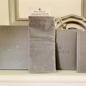 Michele Watch Box, Dust Bag, Booklet